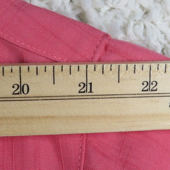 Covington* Men's Short Sleeve Button Down Straight Hem Chest Pocket~‎ Size XL - Picture 7 of 12